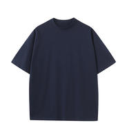 T-shirt unisexe vintage en coton de haute qualité, col rond, coupe oversize et carrée, grammage lourd 230g, personnalisable avec impression DTG, vierge en gros