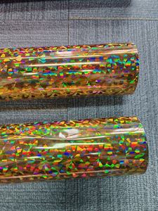 Rouleau de film holographique personnalisé Bonedry, film métallique PET pour étiquettes d'emballage de marque DIY - Product Image 2