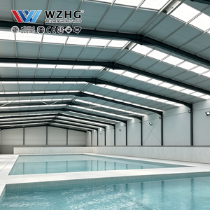 Instalaciones de Natación en el Campus con Estructuras de Acero Prefabricadas que Apoyan la Educación Física y los Clubes de Natación Estudiantiles - Product Image 1