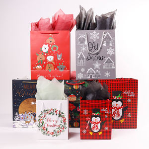 2024 Custom Gift Paper Bag <b>Christmas</b> Gift Bag Birthday Gift Packaging Bag - Product Image 6