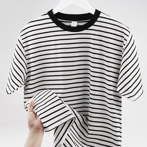 Camiseta de Hombre 2024 Personalizada con Serigrafía, 100% Algodón Tejido, Unisex, Estilo Hip Hop, Lisa, Talla Grande, Streetwear - Product Image 3