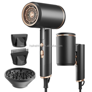Secador de Pelo Profesional de 2400W con Motor Iónico AC, Difusor Plegable y Concentrador para Uso Doméstico, en Autocaravanas, Automóviles, Hoteles, Viajes y Actividades al Aire Libre - Product Image 5