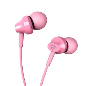 נמוך עלות צבע אוזניות Wired אוזניות בתפזורת, OEM אוזניות עם מיקרופון, אישית אוזניות עבור כל טלפון סלולארי Wholesales