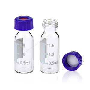 Fabrik liefert Labor 2ml 11,6x32mm Autosampler <span class=keywords><strong>HPLC</strong></span>-Fläschchen Shimadzu 9-425 Schraubverschluss Klarglas Bernsteinfarbene Glas-<span class=keywords><strong>HPLC</strong></span>-Fläschchen-Kits Preis - Product Image 2