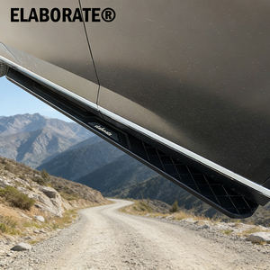 Estribo Lateral de Aleación de Aluminio para Automóvil, Estable y Resistente, Protege la Carrocería, Aluminio de Grado Aeronáutico, Pasa Desapercibido por el Agua, Molde Original del Automóvil - Product Image 1