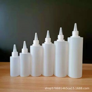 ขวดบีบปลายแหลมแบบโปร่งแสงขนาด 100/250/300/500 มล. สำหรับบรรจุสีและกาว - Product Image 2