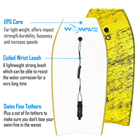 Woowave Chine Meilleure vente Planche de surf souple pour le divertissement aquatique Body Boards Surf Bodyboard pour enfants