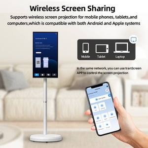 <span class=keywords><strong>Téléviseur</strong></span> intelligent Android portable avec logo personnalisé, 21,5 pouces, TV portable mobile, achat en gros disponible - Product Image 4