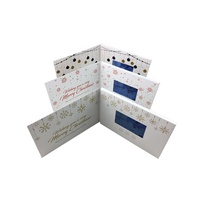 Meilleures ventes 4.3 pouces LCD carte vidéo livret vidéo pour la fête de noël