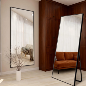 <span class=keywords><strong>Espejo</strong></span> <span class=keywords><strong>de</strong></span> <span class=keywords><strong>Cuerpo</strong></span> <span class=keywords><strong>Entero</strong></span> con Marco <span class=keywords><strong>de</strong></span> Aluminio <span class=keywords><strong>de</strong></span> Alta Calidad, Tamaño Personalizado, Moderno y <span class=keywords><strong>de</strong></span> Lujo - Product Image 1