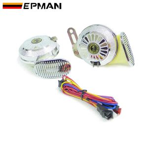 Avertisseur sonore numérique universel pour voiture, remplace le klaxon de moto, voiture, camping-car, camion, sirène 110dB 12V, mince et cubique EPHON3S510 - Product Image 1