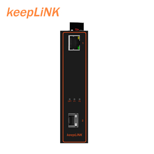 Switch industriel rapide 3 ports 100 Mbps avec 1 port SFP Uplink et 2 ports Ethernet <span class=keywords><strong>RJ45</strong></span> 10/100M, montage <span class=keywords><strong>DIN</strong></span> - Product Image 2