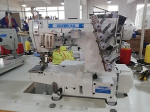 ZY600-01CB Zoyer Hot Sales Small Flat Bed High Speed Interlock <b>Sewing</b> Machine Industrial - Product Image 2