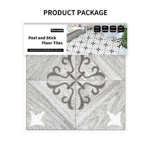 Jorunns Kunststoffe Bodenaufkleber Vinyle Kunststoffboden Haushalt Innendekoration PVC Bodenbelag <span class=keywords><strong>Grau</strong></span> Selbstklebende - Product Image 6