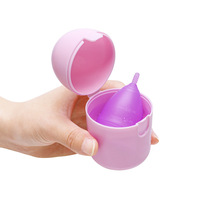 Esterilizador y Estuche de Almacenamiento para Copa Menstrual Huanqingsha CupMate, Soporte para Copa Menstrual, Copa de Limpieza para Copa Menstrual
