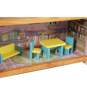 <span class=keywords><strong>Casa</strong></span> <span class=keywords><strong>de</strong></span> Muñecas Miniatura al por Mayor para Niñas con Muebles Pequeños, Regalo para Niñas - Product Image 3