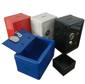 Mini taille sécurité Portable argent coffre-fort rose Cash Lock Box pour bijoux d'argent - Product Image 6