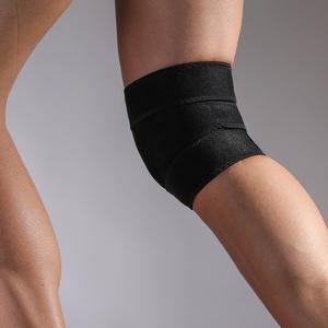 Rodillera deportiva de neopreno, soporte flexible y transpirable negro para levantamiento de pesas, ciclismo, correr, Fitness, Unisex - Product Image 1
