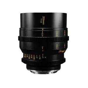 ZhongYi Optics Hướng dẫn tập trung Tiêu cự ống kính máy ảnh 20mm với cố định phù hợp cho Canon, Sony, Fuji Mount APS định dạng