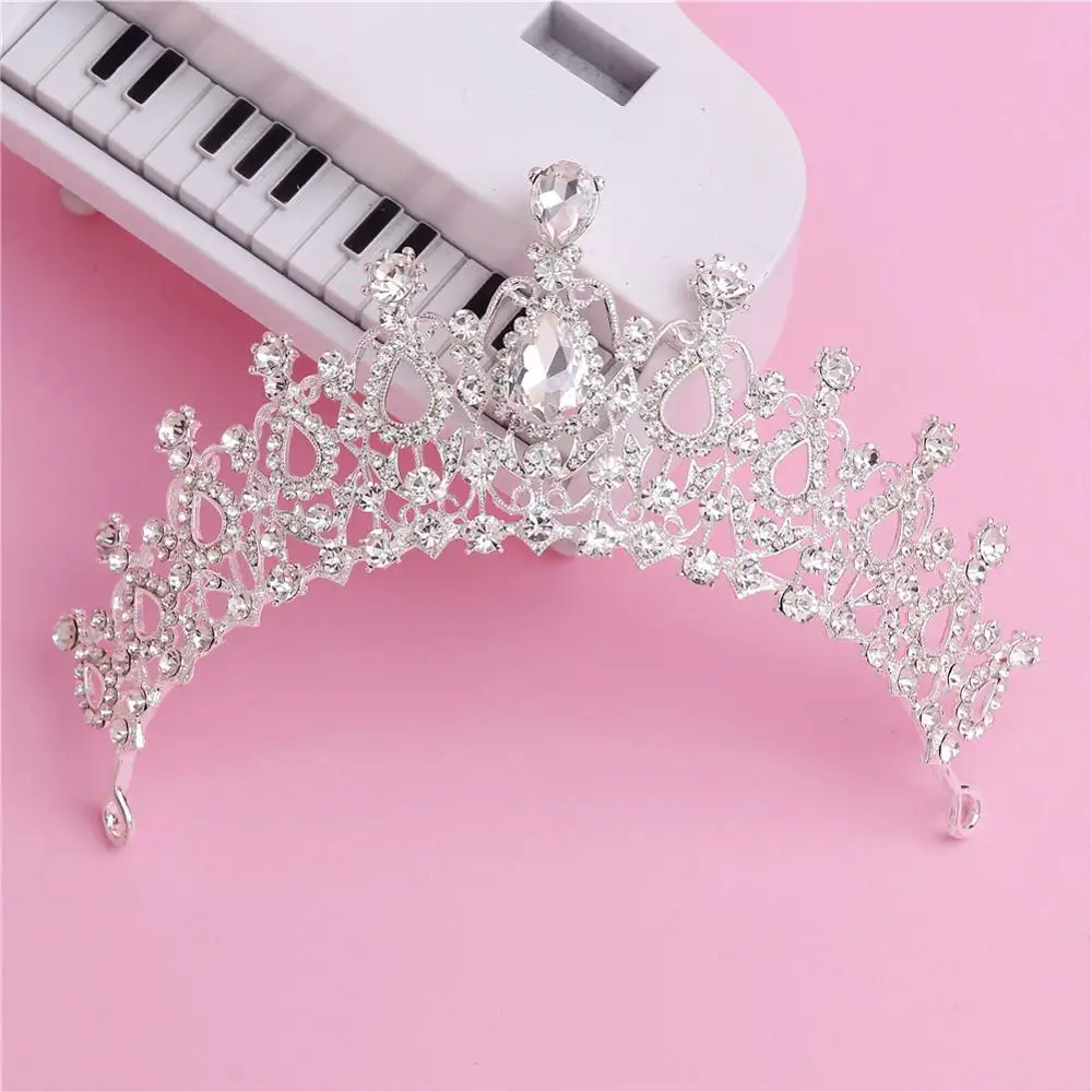 [ROMANTIC CROWN]★25SS★韓国人気★BAROQUE L/S Baroque Korean Crown Bridal Tiara - Elegant Wedding Accessorise