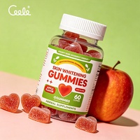 Gummies Vitaminées OEM pour l'Éclaircissement de la Peau, Soin Cheveux, Peau et Ongles, Gummies au Collagène et Super Gluta pour l'Éclaircissement Cutané