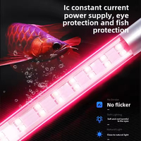 Lampe LED submersible pour aquarium, économie d'énergie, amélioration des couleurs, tube Dragon étanche pour petites plantes aquatiques