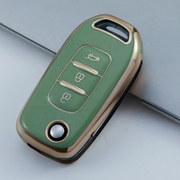 2024 Offre Spéciale Gold Edge TPU couverture de clé adaptée pour Renault Clio Espace 5 Master Bus Talisman Megane protecteur porte-sac accessoires