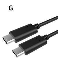 Kabel Data tipe-c pengisian daya Cepat 60W, kabel Data tipe-c untuk komputer ponsel 10Gbps, transmisi kecepatan tinggi, kepang PVC untuk Hard Disk
