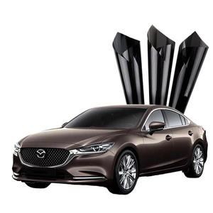 Vendita calda VLT 5% nero profondo 2mil protezione anti-UV 90% pellicola Nano adesivo sottile per finestrino auto - Product Image 1