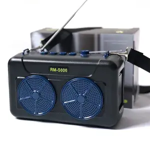 スピーカーRM-S606レトロミニsbtポータブルラジオワイヤレスfmコーランスピーカー
