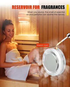 Générateur de vapeur moderne en acier inoxydable de 9 kW avec panneau de commande informatisé pour <span class=keywords><strong>douche</strong></span> vapeur domestique et kit spa <span class=keywords><strong>hammam</strong></span> - Product Image 6