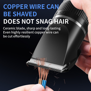 Özel Profesyonel Çelik Makas Seti, Taraklı Elektrikli Dijital Köpek Tüy Kesme Makinesi, Pil Şarjlı Evcil Hayvan Bakım Araçları Seti - Product Image 3