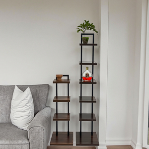 Librería Moderna de Metal que Ahorra Espacio para Oficina en Casa o Sala de Estar, Libros de <span class=keywords><strong>Cuentos</strong></span> Fácilmente Accesibles - Product Image 6