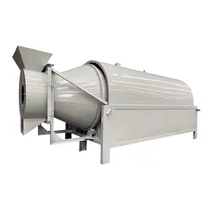 China Roller Shell Type Single Cylinder Three Drum Rotary Sand Dryer For Drying River Sand Cement