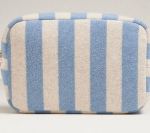 Personalized Embroidered Striped Terry Cosmetic <strong>Bag</strong> Bachelorette Party Customized Toiletry <strong>Bags</strong> Logo Stripe Cosmetic Pouch <strong>Bag</strong> - Product Image 6