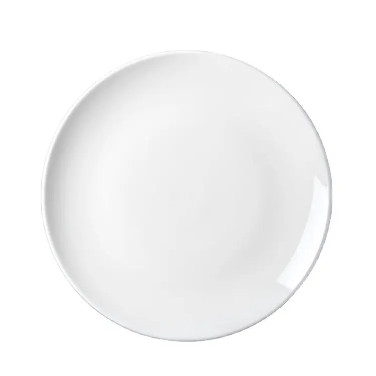 Chaoda 6-16 Inch Hoge Kwaliteit Lader Keramische Diner Borden Wit Restaurant Groothandel Keramische Diner Platen Porselein Plaat