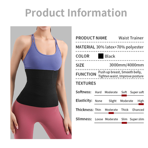 OEM donna elastico modellante per il ventre traspirante in Neoprene fasciante fasciatura avvolgente per la pancia - Product Image 5