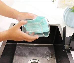 Lingettes de cuisine faciles à utiliser conception déchirable pratique réduire les déchets durables meilleur choix économique nettoyage de la <span class=keywords><strong>maison</strong></span> dépoussiérage - Product Image 5