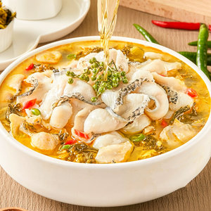 5 minutos de servicio rápido, chucrut dorado, pescado congelado, cocina china precocinada, OEM disponible - Product Image 3