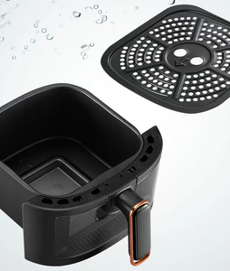 Best Seller della fabbrica ad alta capacità 1400W 6L Smart <span class=keywords><strong>Air</strong></span> Fryer Pot tedesco doppio digitale elettrico Multi-funzionale aria di vendita calda - Product Image 4