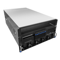 Serveur GPU 4U haut de gamme ESC8000A-E12P, double AMD EPYC 9004, 8x GPU PCIe 5.0 DDR5 pour l'entraînement IA, LLM, HPC