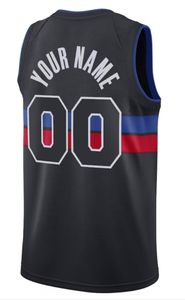 Maillot de basket-ball personnalisé en gros, broderie de couleur graffiti noir blanc rouge, nom de l'équipe, broderie, équipe américaine, cousu/pressé à chaud - Product Image 3