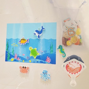 Toptan tbm Artamber deniz özel küvet bebek banyo yüzen oyuncak köpekbalığı balıkçılık araçları - Product Image 5