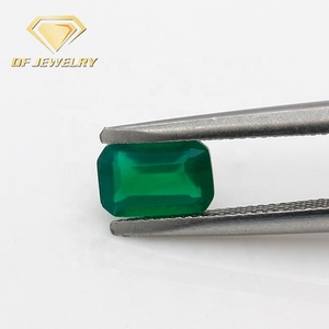 Di alta qualità della <span class=keywords><strong>pietra</strong></span> preziosa naturale taglio smeraldo <span class=keywords><strong>agata</strong></span> <span class=keywords><strong>verde</strong></span> <span class=keywords><strong>pietra</strong></span> - Product Image 3