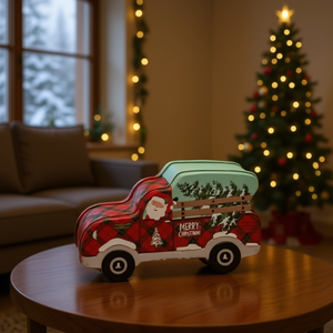 Homeera Christmas Car Decor Iron Traditional Holiday Decoration 18.8x11x6cm - Product Image 2