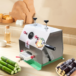 Extractor de Jugo de Caña de Azúcar Multifuncional de Acero Inoxidable, Comercial, Pequeño, de Sobremesa, con Motor Eléctrico, Prensa para Frutas y Verduras - Product Image 1