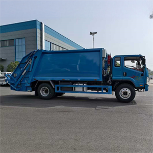 รถบรรทุกเก็บขยะแบบมีเครื่องอัดด้านหลัง FAW 8 ลูกบาศก์เมตร น้ำหนักเบาและคล่องตัวในการเคลื่อนที่ - Product Image 3