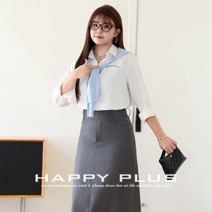 Chemise boutonnée à manches longues bleue pour femme Our Wilderness, coupe ample, décontractée, pour tous les jours, design simple avec étiquette - Product Image 5