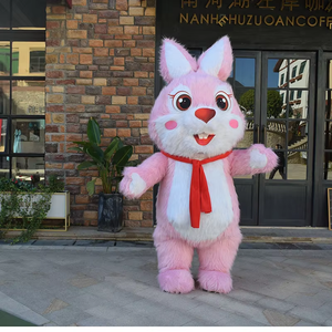 Inflatable <strong>Masha</strong> <strong>and</strong> The <strong>Bear</strong> Mascot Costume, Plush Furry Walking Cosplay Suit for Event Party Parade - Product Image 6