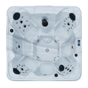 Système de contrôle Balboa Gecko 5 personnes 1 siège allongé 4 sièges assis Piscine spa sans fin en acrylique Jets de massage à air Whirlpool Baignoires à remous - Product Image 6